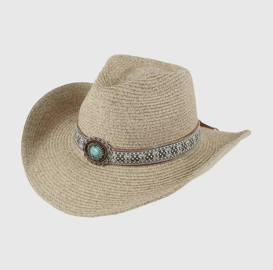 Coastal Cowgirl Straw Hat