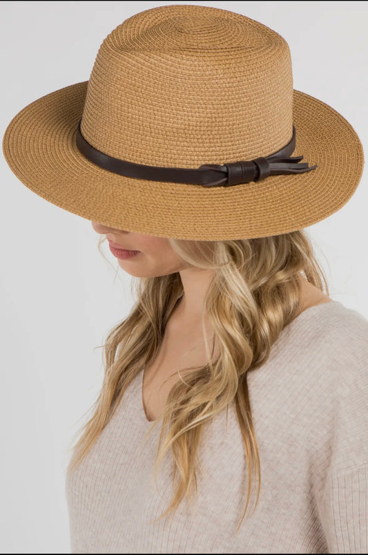 Stylish Everyday Straw Fedora Hat