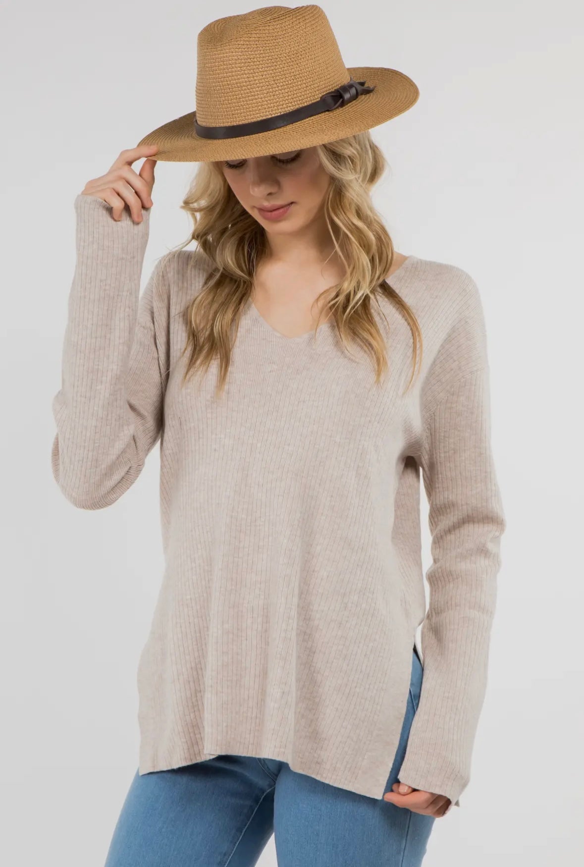 Stylish Everyday Straw Fedora Hat