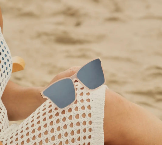 Palma Polarized Sunglasses-Beige