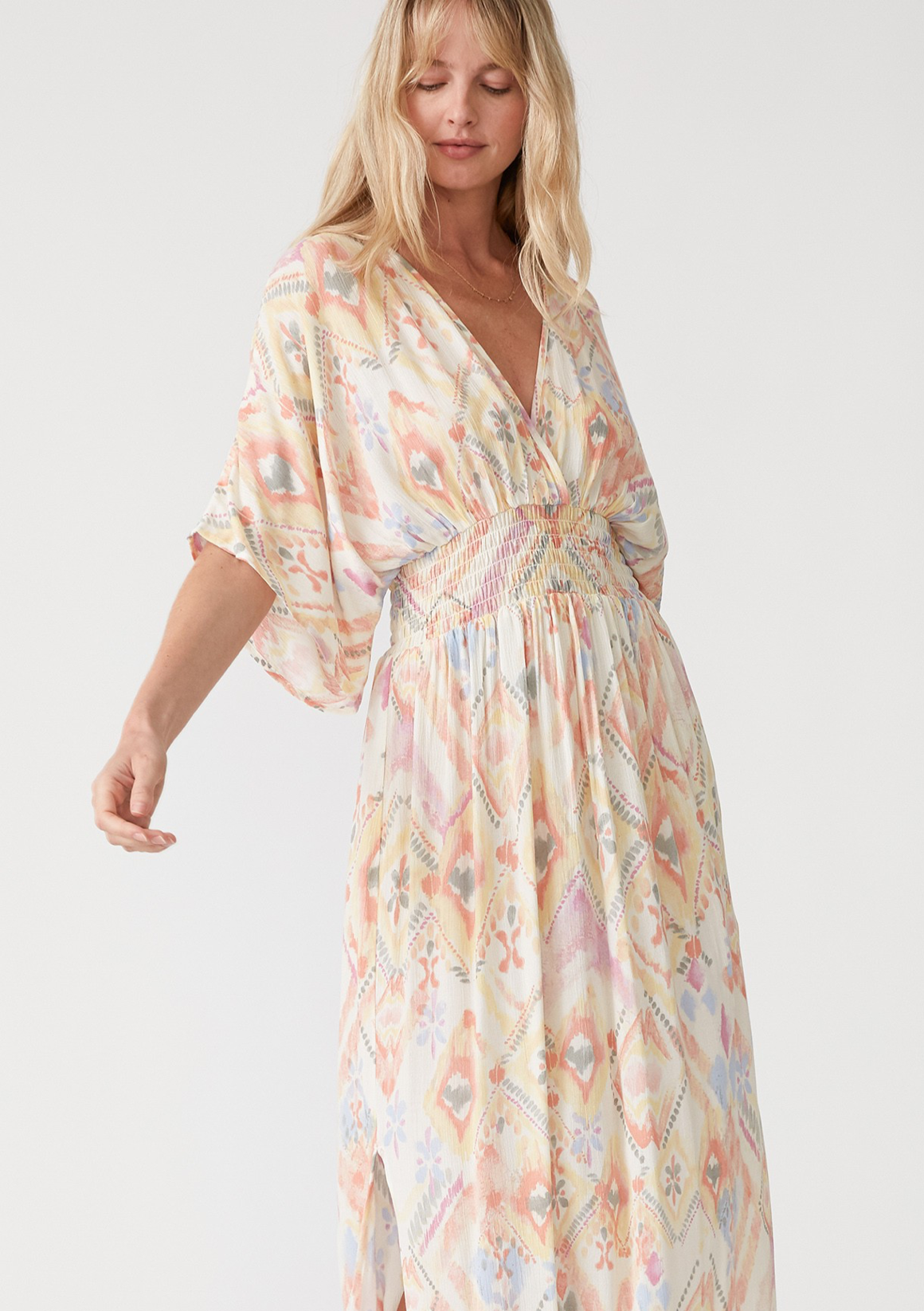 Sunrise Mimosas Caftan Dress or Cover-up