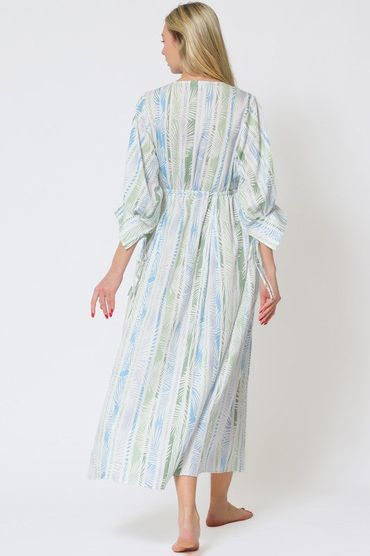 Palm Leaves Beach Dress