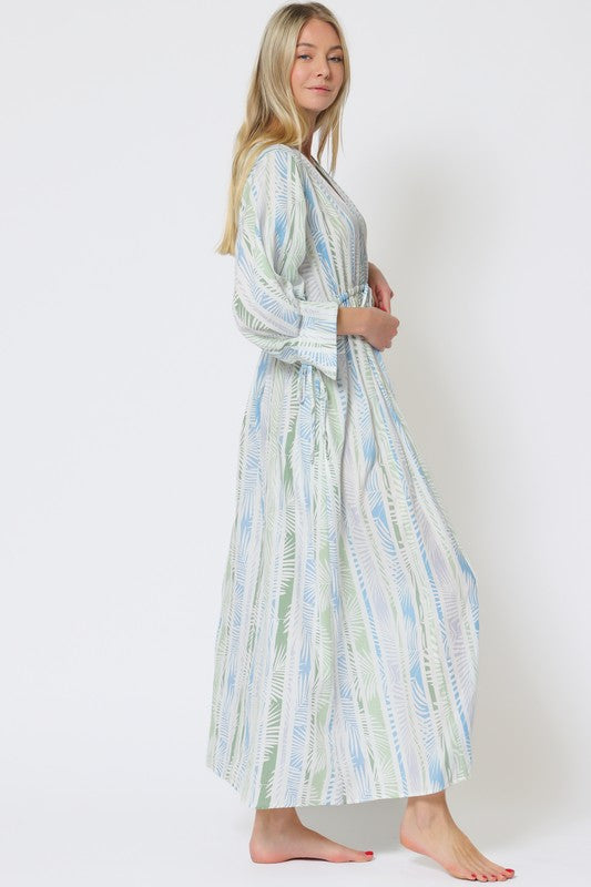Palm Leaves Beach Dress