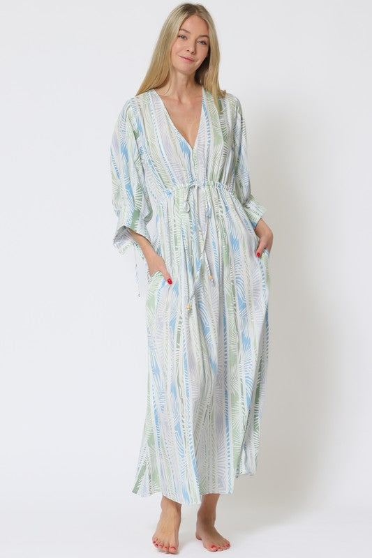 Palm Leaves Beach Dress