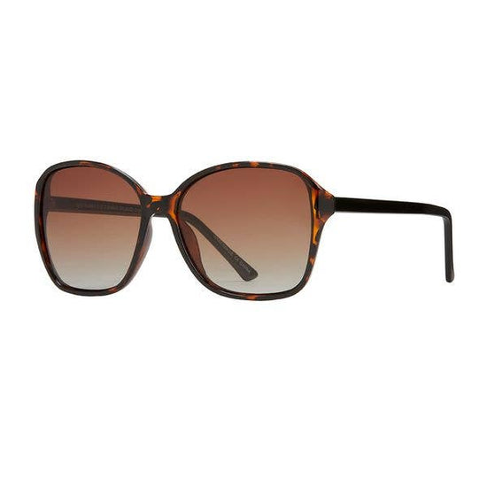 Blue Planet-Althea-Honey Tortoise/Onyx/Gradient Brown Polarized